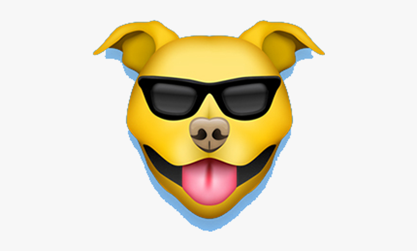 Pitbull Emoji Messages Sticker-7 - Pitbull Emoji Png, Transparent Png