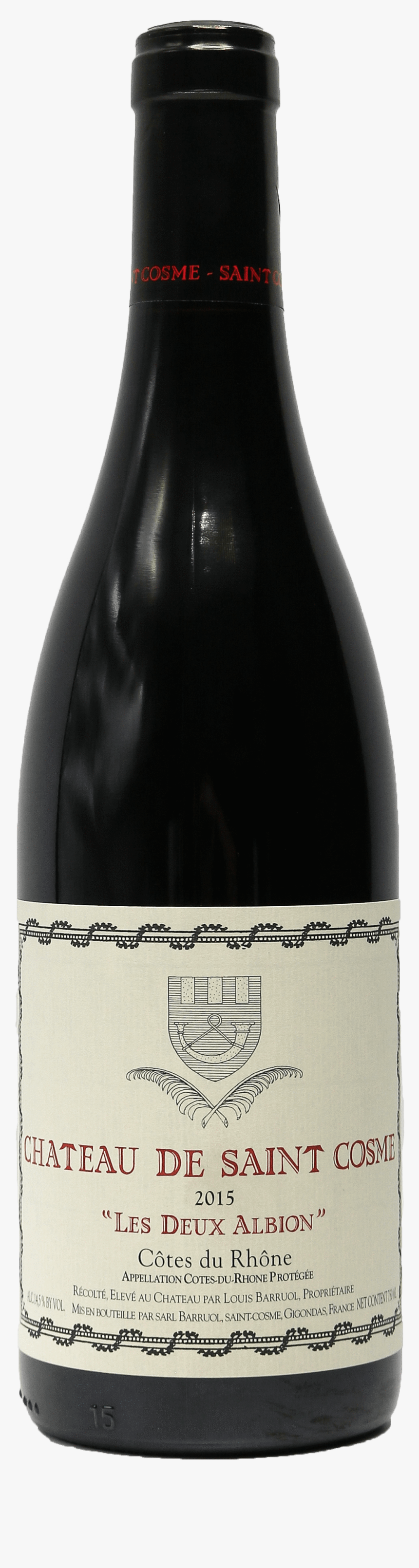 Chapoutier Chateauneuf Du Pape La Bernardine 2015, HD Png Download