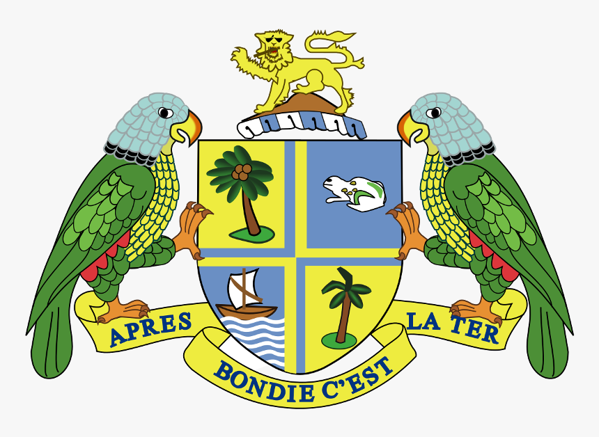 Transparent Dominica Flag Png Commonwealth Of Dominica Coat Of Arms