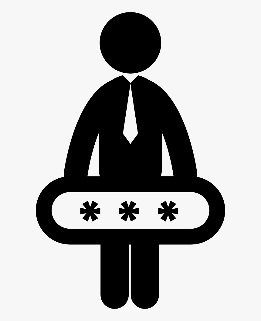 Businessman With Password - Human Group Icon Png, Transparent Png