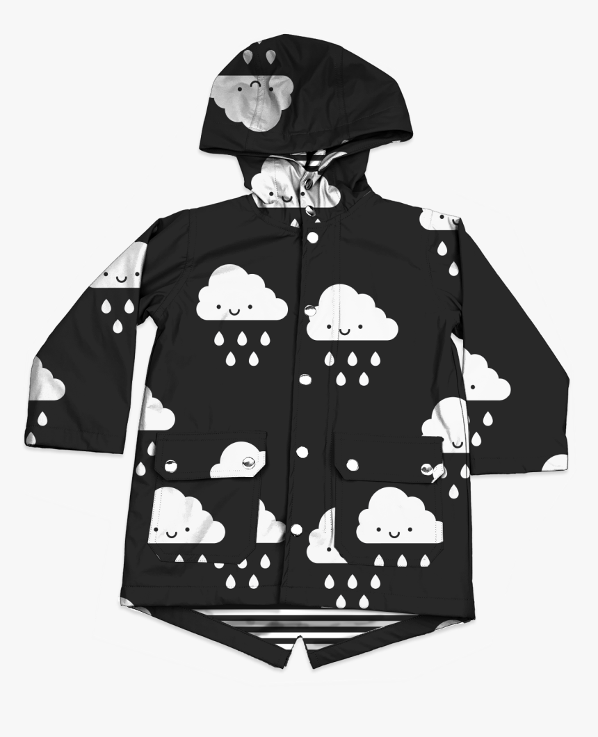 Kids Cloud Raincoat, HD Png Download