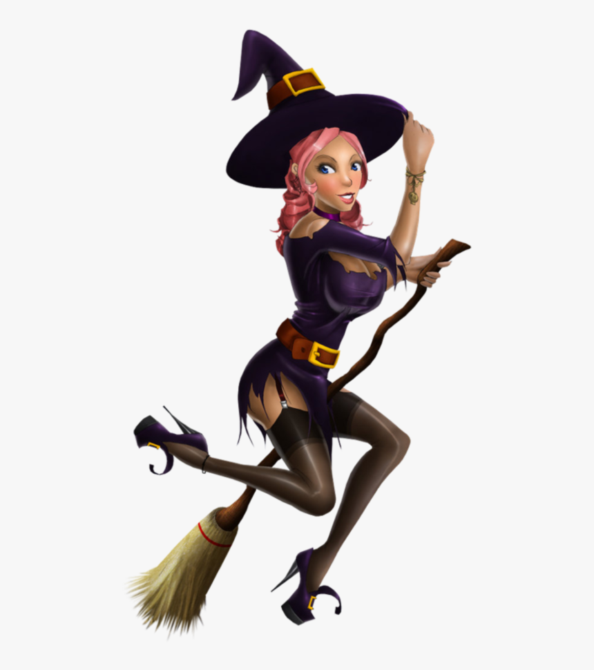 Sexy Halloween Png -halloween Sexy Witch - Brujo Imagenes De Halloween, Transparent Png