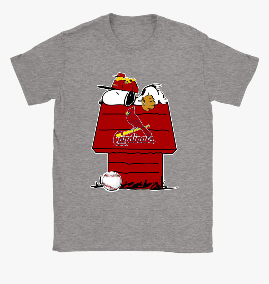 Louis Cardinals Snoopy And Woodstock Resting Together - Funny Snoopy Halloween, HD Png Download