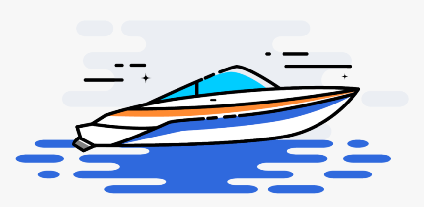 Speedboat, HD Png Download