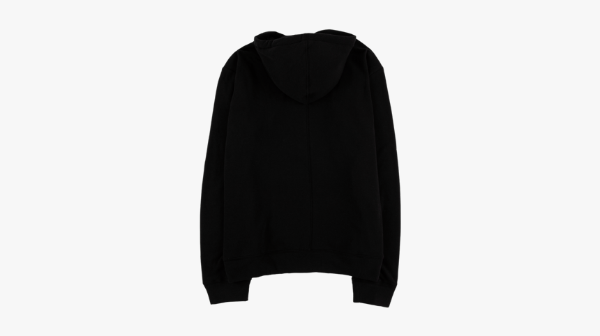 Delantic Ea Velour-lined Zip Hoodie Ea Black Burrr - Sweater, HD Png Download
