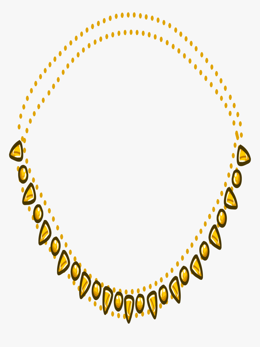 Image Gold Icon Png - Gold Necklace Club Penguin, Transparent Png