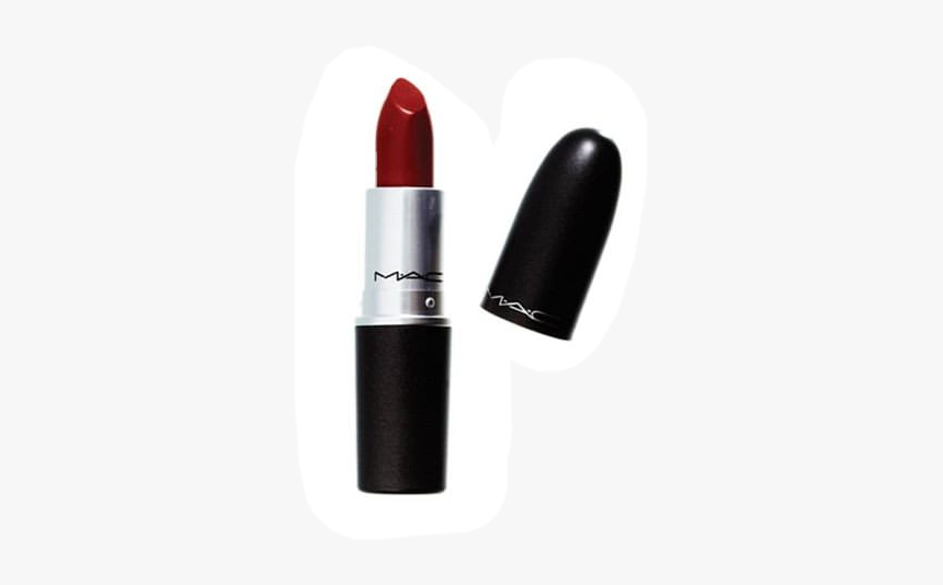 #mac #red #makeup #lipstick #clothing #clothes #vintage - Gloss, HD Png Download
