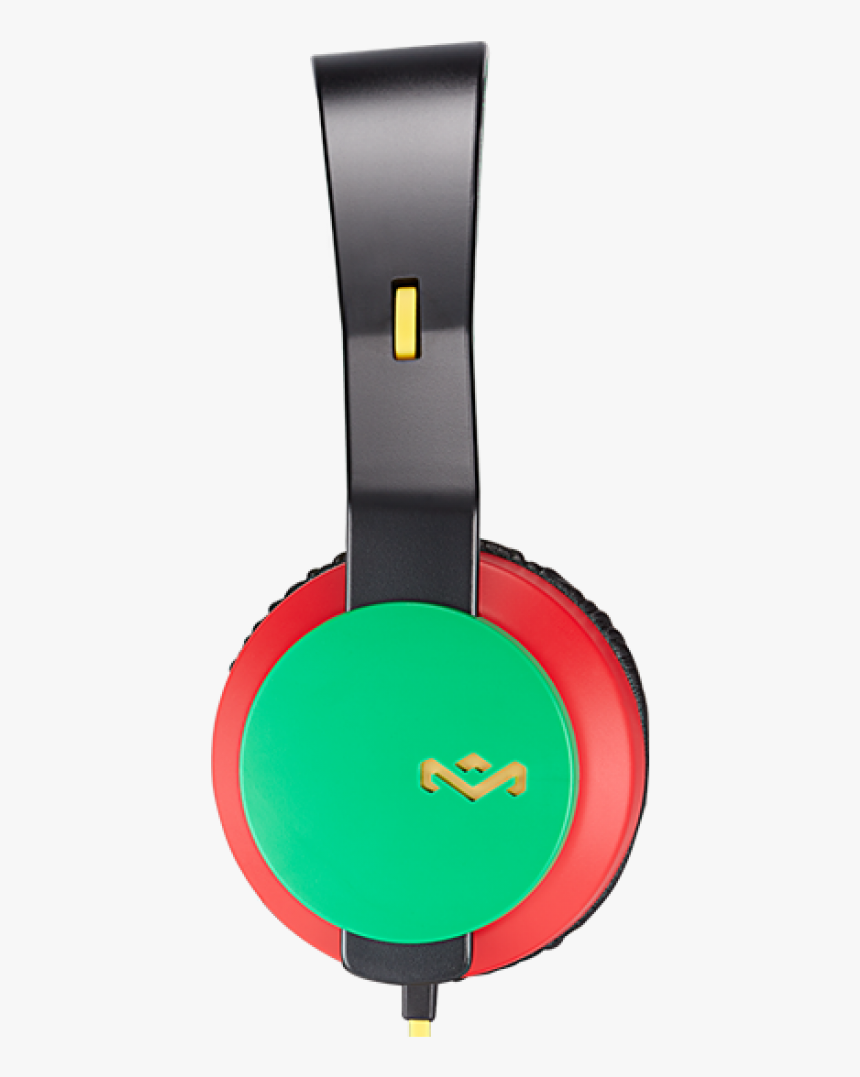 Rebel On Ear Headphones - House Of Marley Rebel Rasta Headphones, HD Png Download