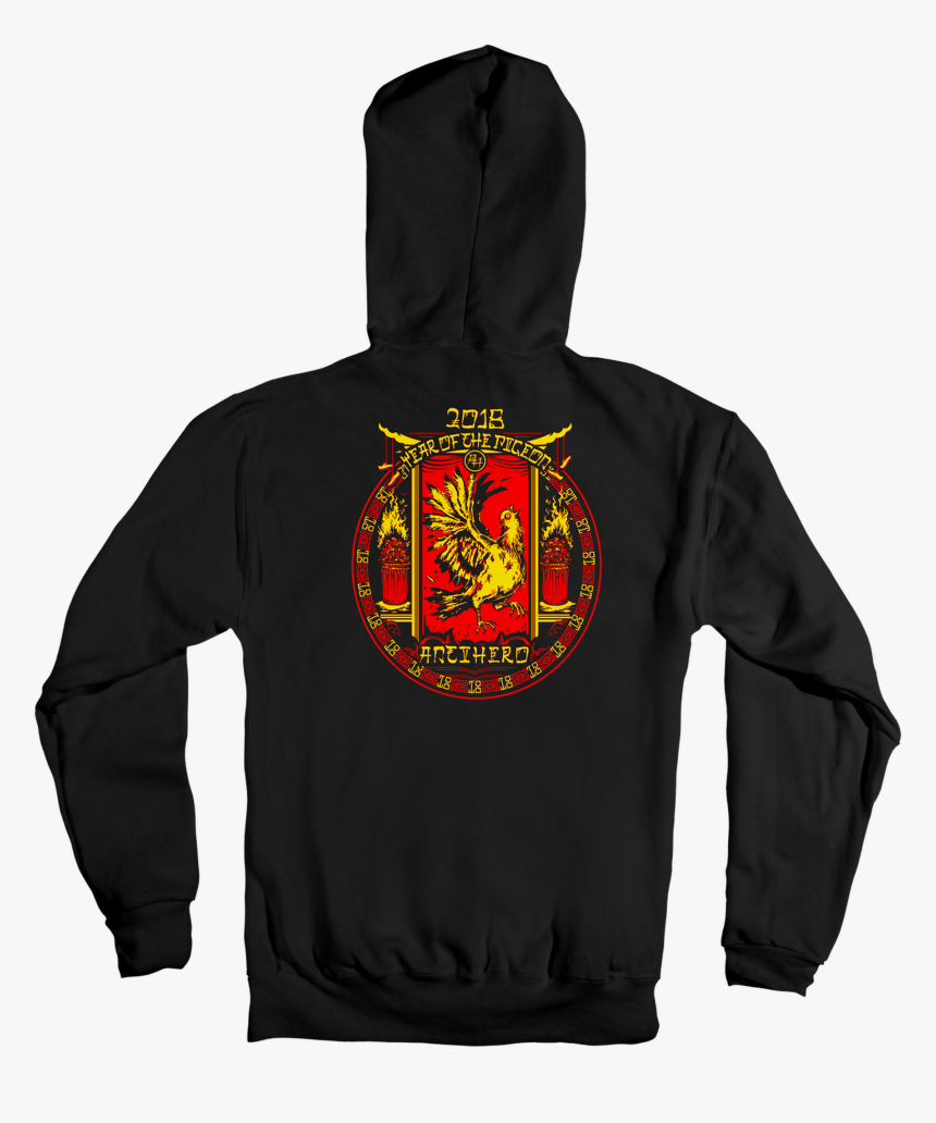 Antihero Year Of The Pigeon Pullover Hooded Sweatshirt, HD Png Download