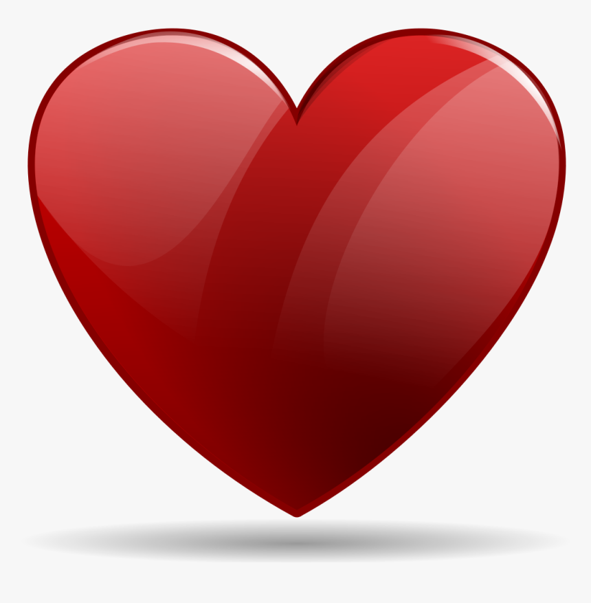 Dark Red Heart Png Download - Heart, Transparent Png