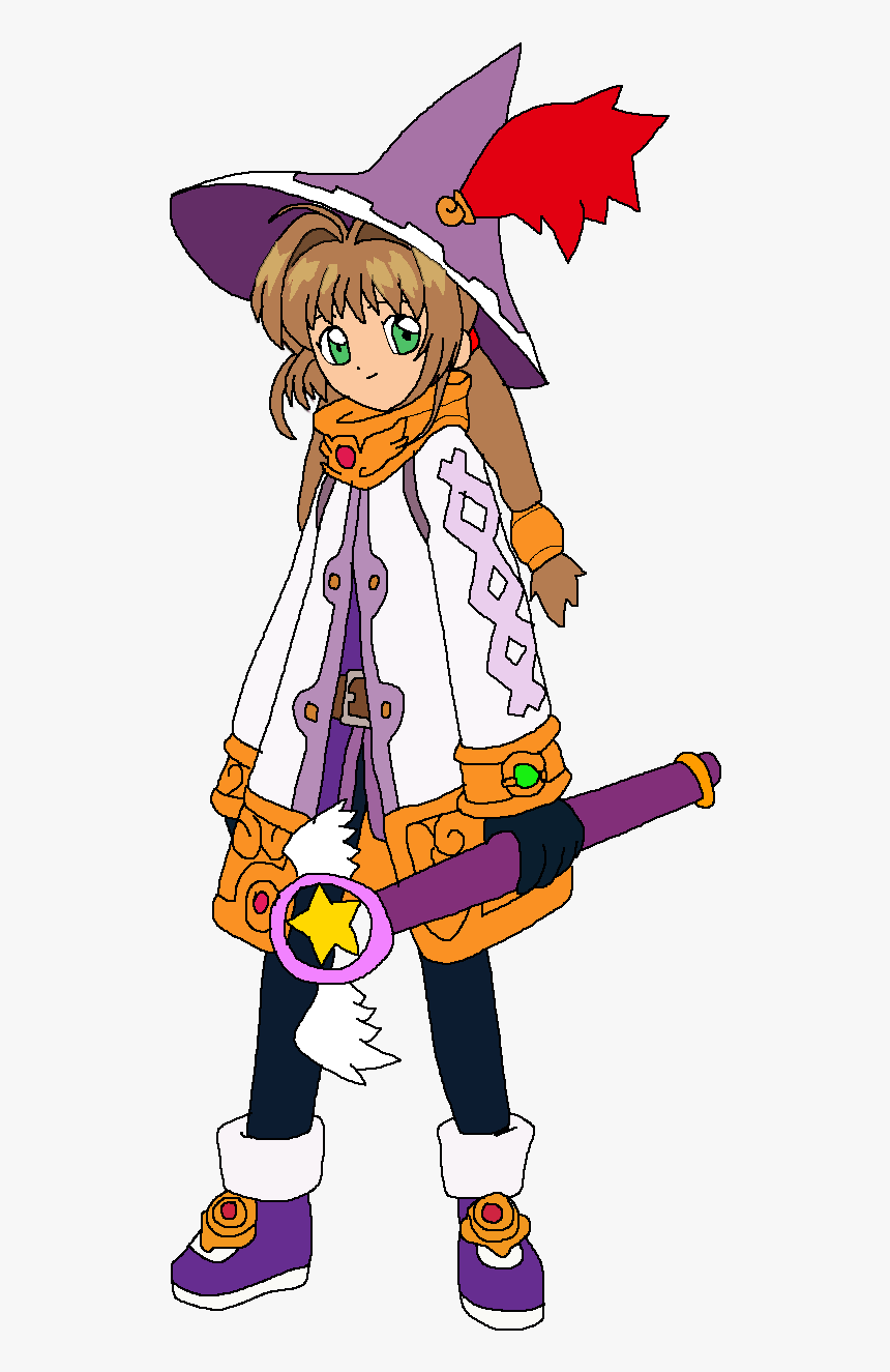 Sakura Dressed As Yumi S Fantasy Knight - Cartoon, HD Png Download