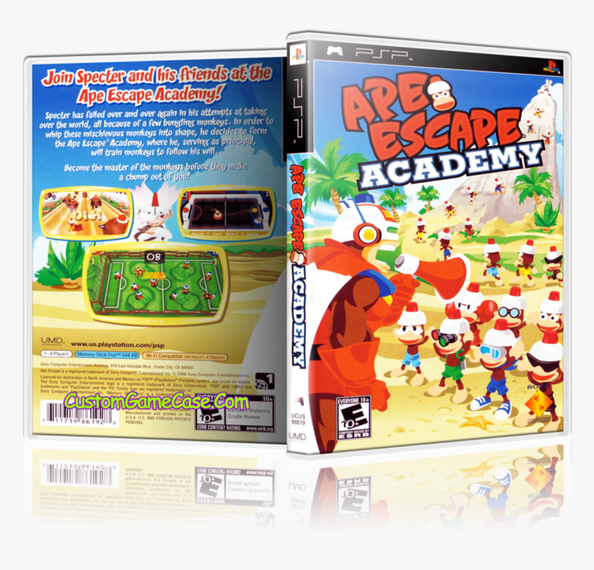 Ape Escape Academy - Ape Escape Academy Psp, HD Png Download