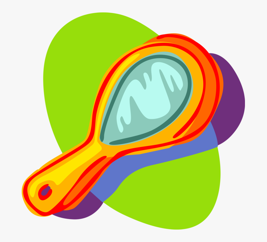 Vector Illustration Of Personal Grooming Makeup Mirror, HD Png Download