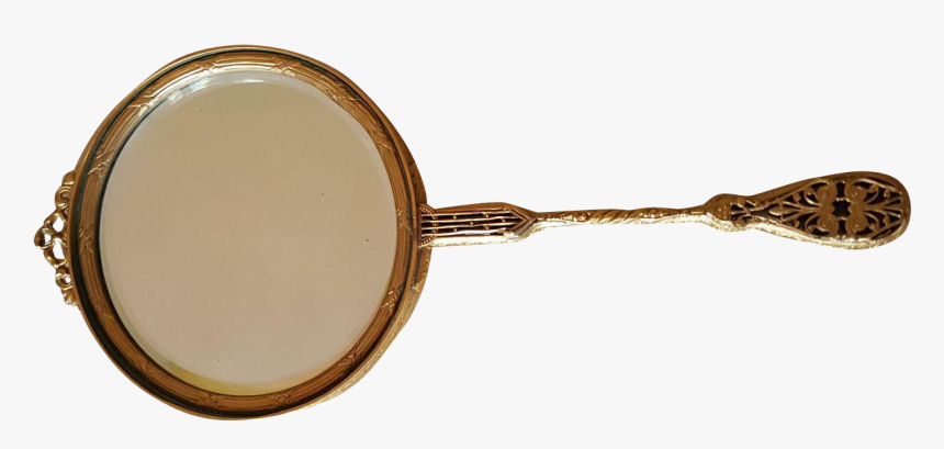 Clip Art Freeuse Antique Gilded Mirror Over White Vintage - Frying Pan, HD Png Download