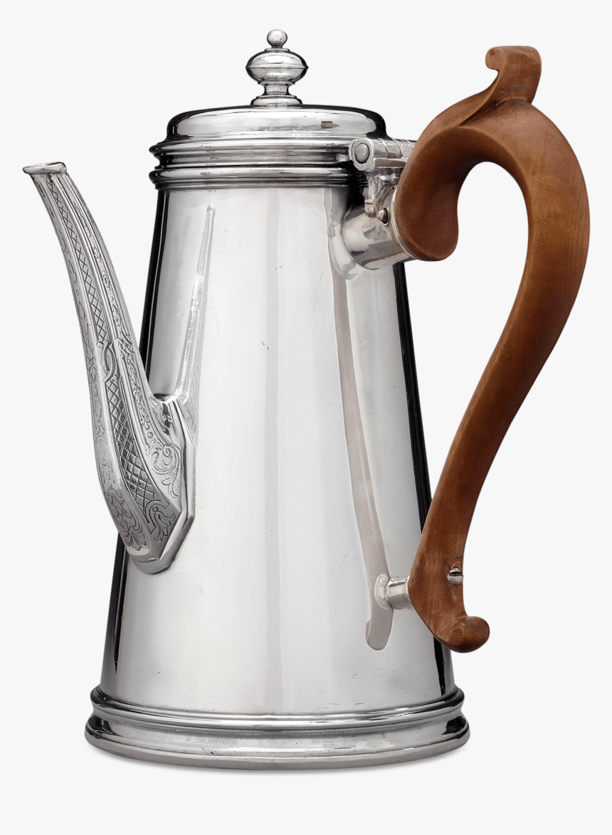 Paul De Lamerie Britannia Silver Coffee Pot - Teapot, HD Png Download