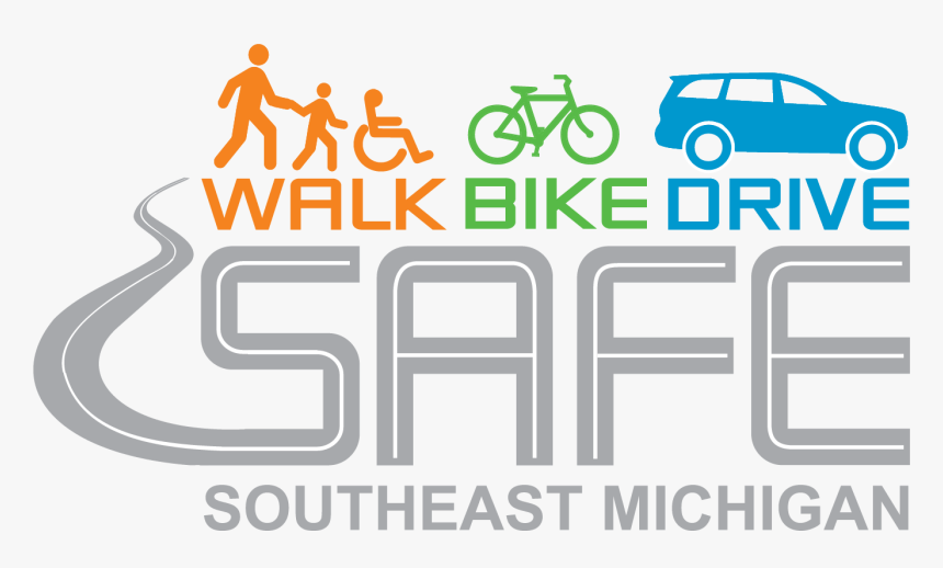 Walk Bike Drive Safe Logo - Walk Drive Bike, HD Png Download