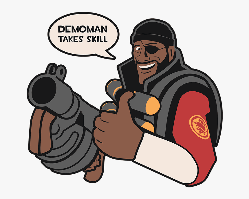 Demoman Takes Skill, HD Png Download