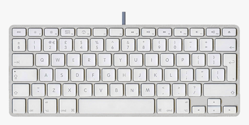 Mac Os Keyboard Layout, HD Png Download , Transparent Png Image - PNGitem