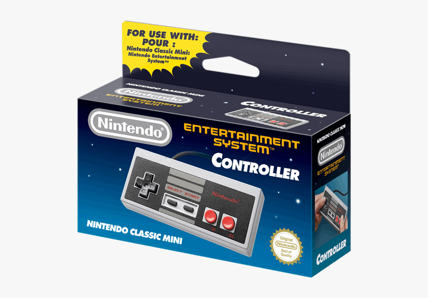 Nintendo Classic Mini Controller, HD Png Download
