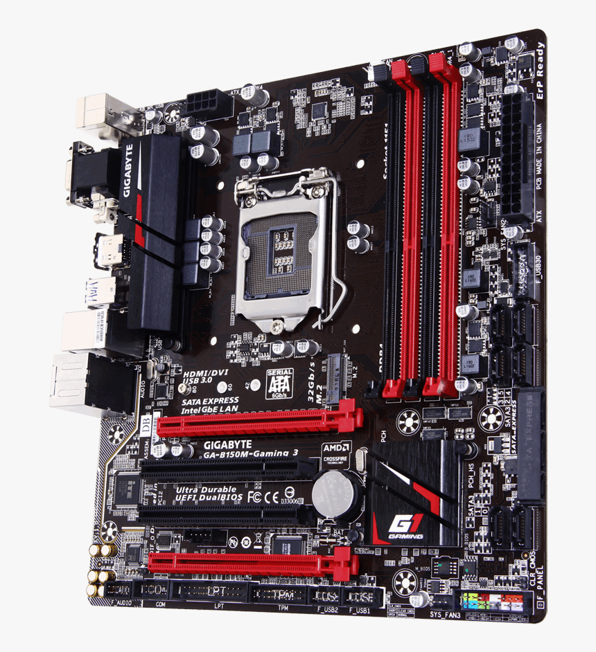 Clip Art Placa Mae Png - Gigabyte G1 Gaming 5 Z170, Transparent Png