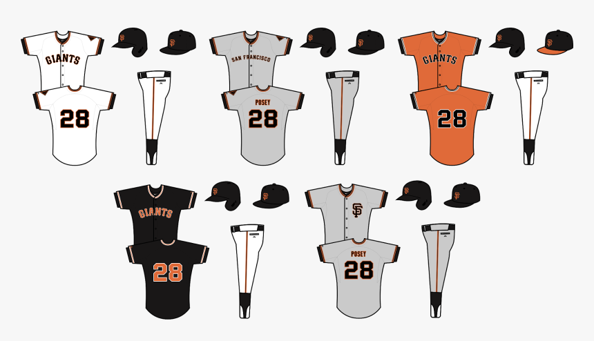 San Francisco Giants Jerseys 2019, HD Png Download