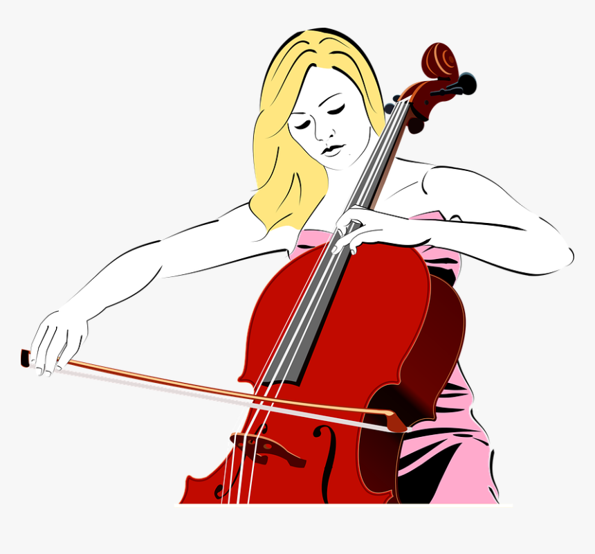 Виолончель Пнг, HD Png Download