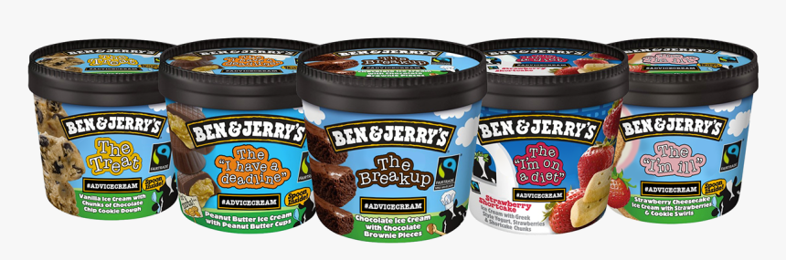 Ben & Jerry's Ice Cream Png, Transparent Png