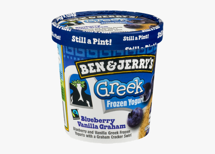 Ben And Jerry's Blueberry Greek Frozen Yogurt, HD Png Download