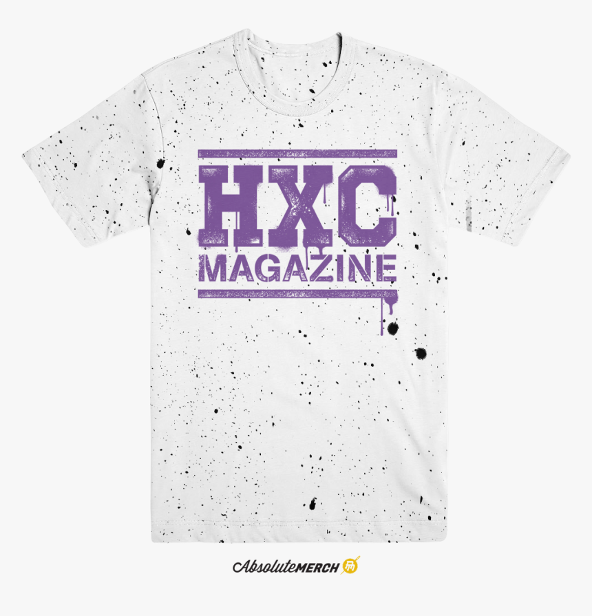 Image Of White Speckle Hxc Magazine - Active Shirt, HD Png Download