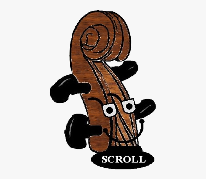 Default - Violin Scroll Clip Art, HD Png Download
