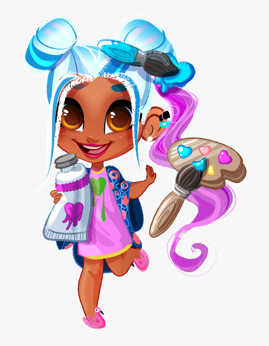 Absolute Hairdorables Wiki - Hairdorables Series 3 Sallee, HD Png Download