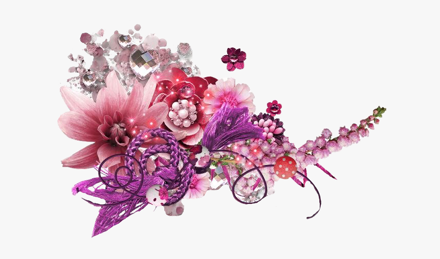 #freetoedit #ornament #floral #flowers #corner - Transparent Bohemian Flowers Png, Png Download