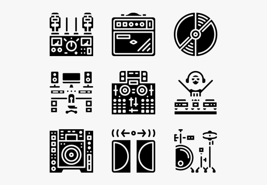 Free Music Studio Icons, HD Png Download