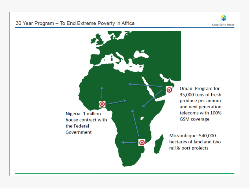 Good Earth Power S Africa Plans 
 Class Img Responsive - Simple Circular Map Of The World, HD Png Download