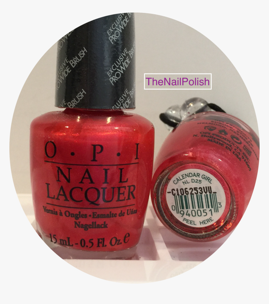 Opi Nail Polish, HD Png Download