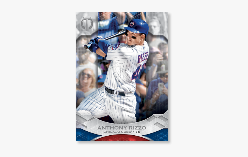 Anthony Rizzo 2019 Topps Tribute Base Cards Poster - Baseball Player, HD Png Download