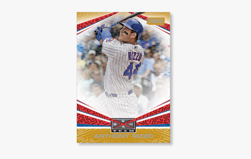 Anthony Rizzo 2019 Topps Stadium Club Baseball Beam - Baseball Player, HD Png Download