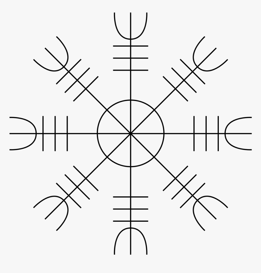 Helm Of Awe Png, Transparent Png