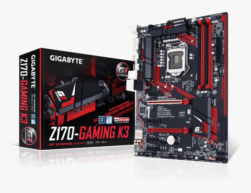 Gigabyte Z170 Gaming K3, HD Png Download
