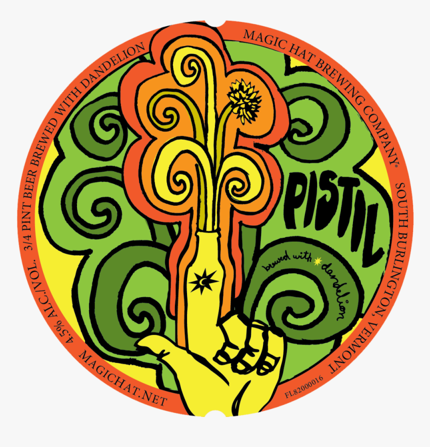 Mht Pistil12ozlblwrk-01, HD Png Download