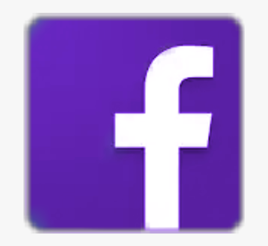 #purple #facebook - Cross, HD Png Download