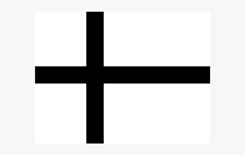 Flag Of Norway Logo Black And White - Parallel, HD Png Download