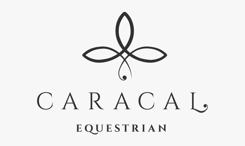 Caracal Equestrian - Black-and-white, HD Png Download