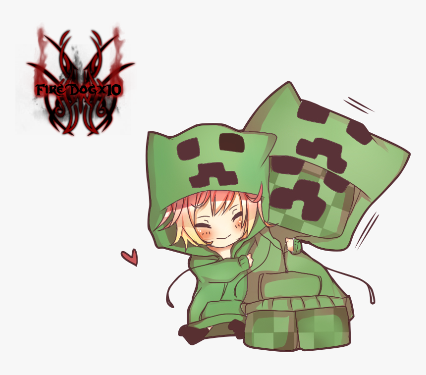 Imagenes Chibis De Minecraft, HD Png Download