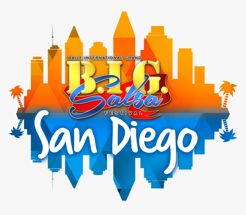 Transbig San Diego Logo B - Big Salsa Festival, HD Png Download