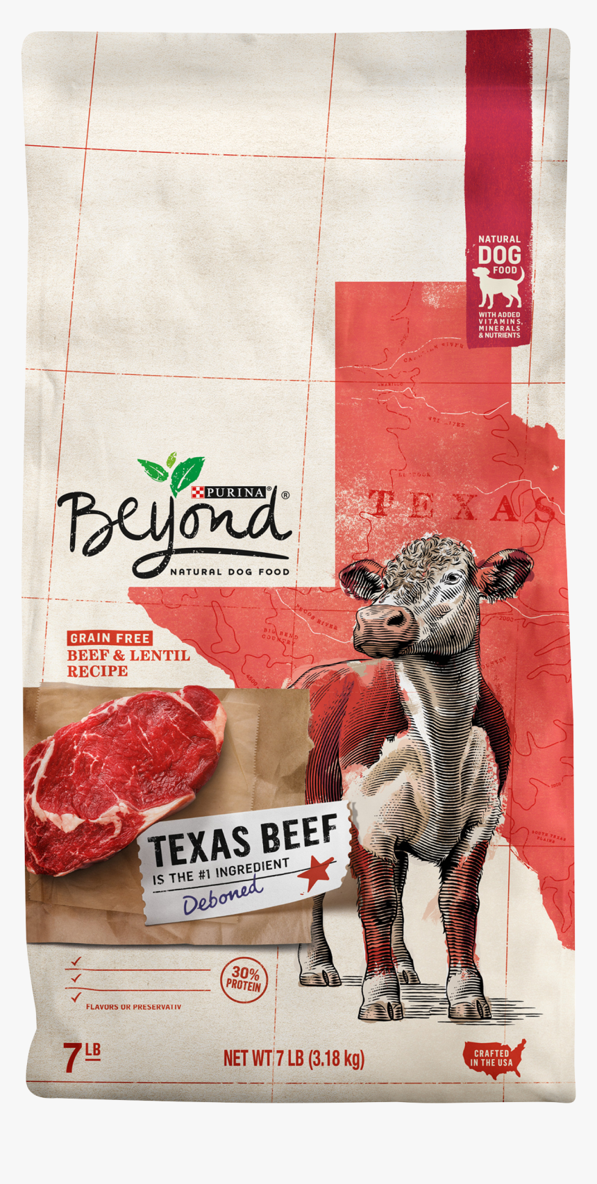 Purina Beyond Dog Food Grain Free Texas Beef, HD Png Download