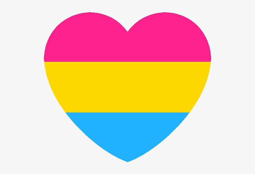 Pansexualheart Discord Emoji - Heart, HD Png Download