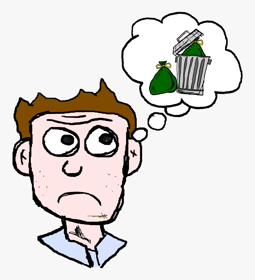 Smell Clipart Stinky - Thinking Negative Png, Transparent Png