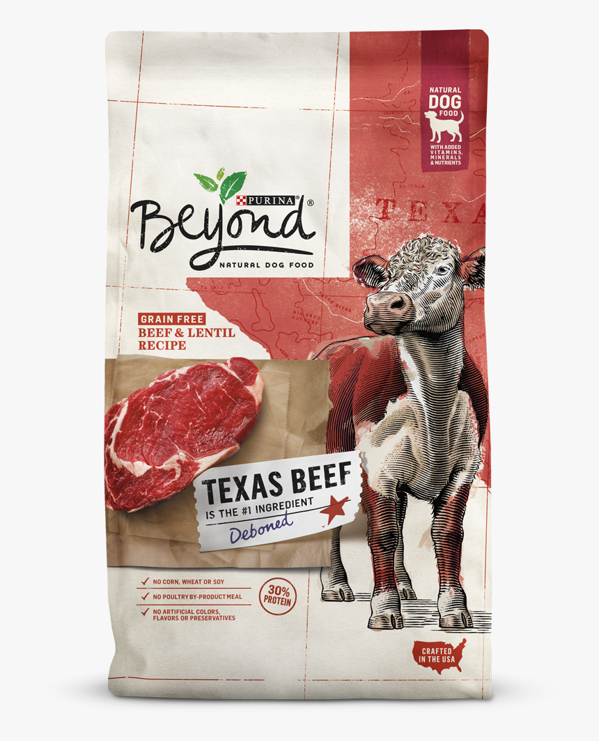 Purina Beyond Dog Food Grain Free Texas Beef, HD Png Download