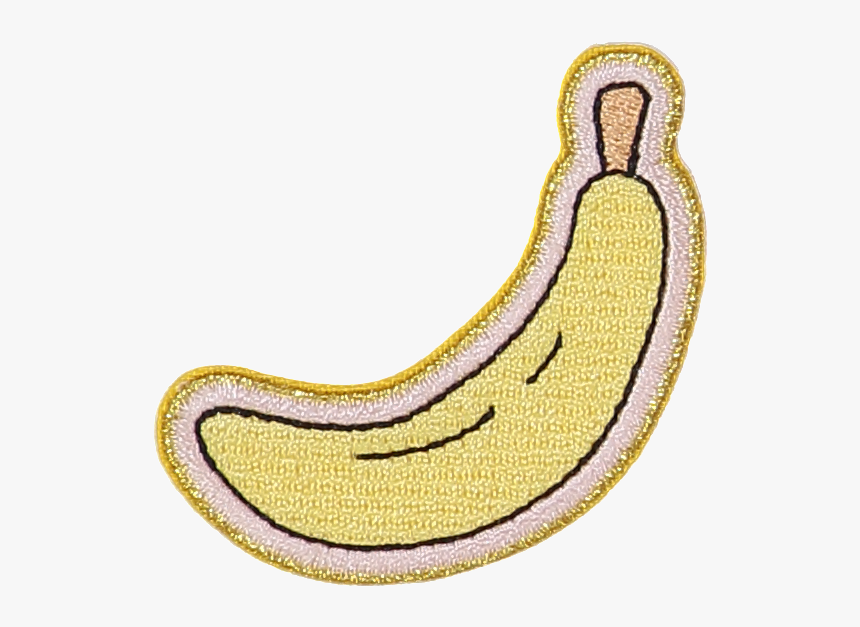 Banana Sticker Patch - Saba Banana, HD Png Download